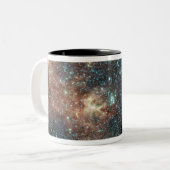 Massive Star Cluster Zweifarbige Tasse (Vorderseite Links)