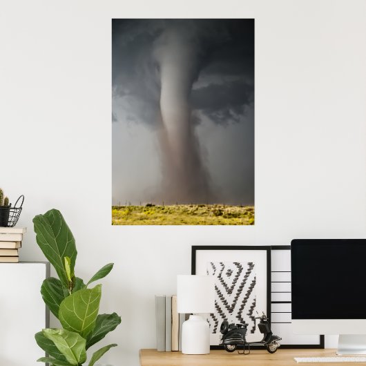 Massive Tornado Poster (Heimbüro)