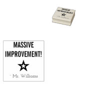 "MASSIVE VERBESSERUNG!" + Name des benutzerdefinie Gummistempel (Stempel)