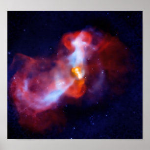 Massive vulkanische Attacke M87 Poster