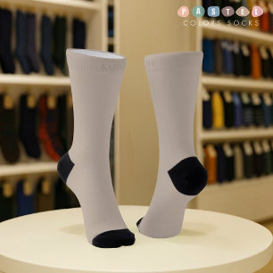 Massive weiche Lichtpaste Tan Beige Braune Farbe Socken