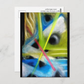 massiver Ausstoß von Liebe Postkarte (Vorne/Hinten)