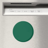 Massiver dunkelgrüner texturierter Hintergrund Magnet (In Situ (Geschirrspüler))
