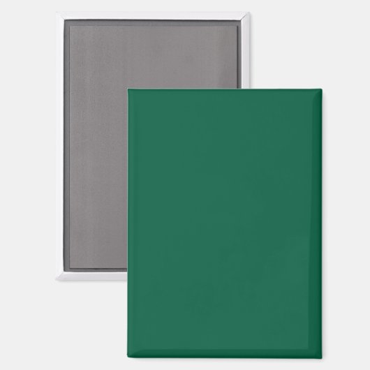 Massiver dunkelgrüner texturierter Hintergrund Magnet (Vorderseite/Rückseite)