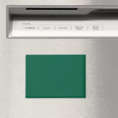 Massiver dunkelgrüner texturierter Hintergrund Magnet (In Situ (Geschirrspüler))