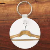 massiver Kleiderbügel Schlüsselanhänger (Vorderseite)