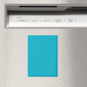 Massiver leuchtend blauer Hintergrund mit einer gl Magnet (In Situ (Geschirrspüler))