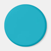 Massiver leuchtend blauer Hintergrund mit einer gl Magnet (Vorne)