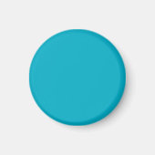 Massiver leuchtend blauer Hintergrund mit einer gl Magnet (Vorne)