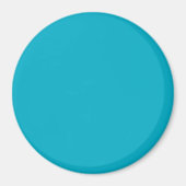 Massiver leuchtend blauer Hintergrund mit einer gl Magnet (Vorne)