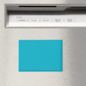 Massiver leuchtend blauer Hintergrund mit einer gl Magnet (In Situ (Geschirrspüler))