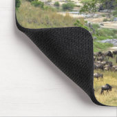 Massiver Wildbestand während der Migration, Mousepad (Ecke)