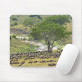 Massiver Wildbestand während der Migration, Mousepad (Mit Mouse)