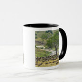 Massiver Wildbestand während der Migration, Tasse (VorderseiteRechts)