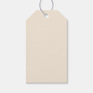 Massives Antikweiß hell beige Geschenkanhänger