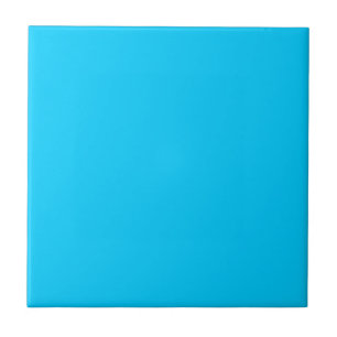 Massives Aqua Blau Fliese