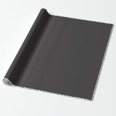 Massives Dunkelgrau Geschenkpapier (Ungerollt)