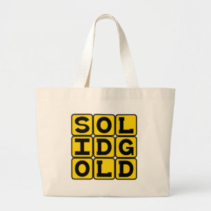 Massives Gold, Internet-Meme Jumbo Stoffbeutel