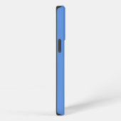 Massives Hellindigoblau iPhone Hülle (Rechte Seite)