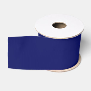 Massives, navyblaues Geschenkpapier Ripsband