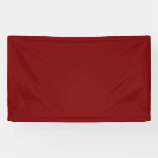 Massives Tiefrot Banner (Horizontal)