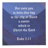 Massivholz von Madonna und Kind 4" x 4" Würfel (Rechts)