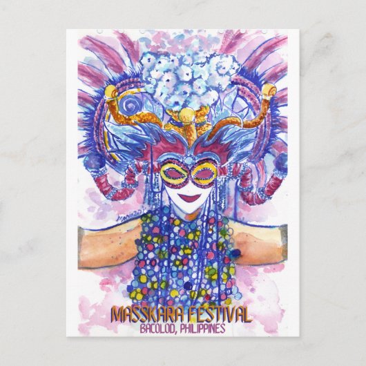 Masskara Festival - DNM Postkarten (Vorderseite)