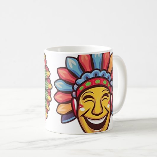 Masskara Festival Kaffeetasse (VorderseiteRechts)