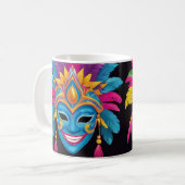Masskara Festival Kaffeetasse (Vorderseite Links)