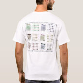 Maßkarte 6 T-Shirt (Rückseite)