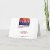 Maßkarte Karte (Rückseite)