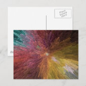 Maßkunst 3 postkarte (Vorne/Hinten)