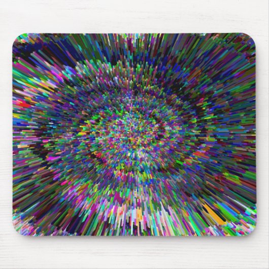 Maßkunst 3D abstrakt Mousepad (Vorne)
