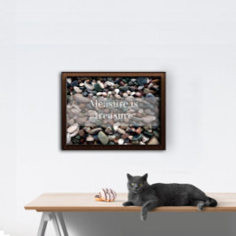 Maßnahme ist Schatz motivierend Plakat