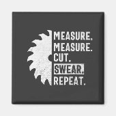 Maßnahme Schneiden Swear Wiederholung Messgröße Ho Magnet (Vorne)