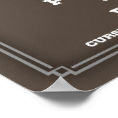 Maßnahme zweimal IV Poster (Ecke)