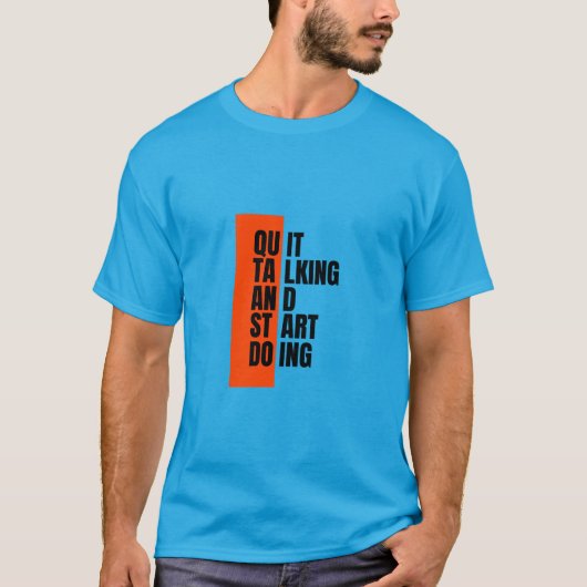 Maßnahmen ergreifen T-Shirt (Vorderseite)