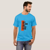 Maßnahmen ergreifen T-Shirt (Vorne ganz)