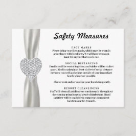 Maßnahmen für die Sicherheit von Diamantschleifen Begleitkarte