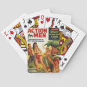 Maßnahmen für Männer 1 Spielkarten (Rückseite)