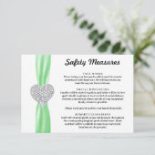 Maßnahmen zur Förderung der Sicherheit von Diamant Begleitkarte (Stehend Vorderseite)