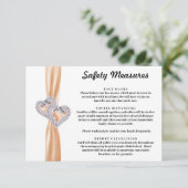 Maßnahmen zur Sicherheit von Diamantschleifen Begleitkarte (Stehend Vorderseite)