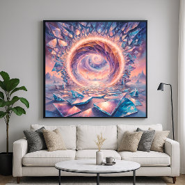 Maßportal - Surreal Illustration Style Poster