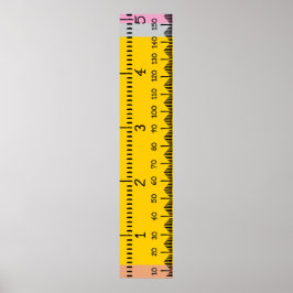 Maßstab für menschliches Wachstum | Prinzipielles Poster