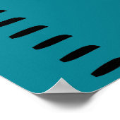 Maßstab für weibliches Wachstum | Mein Wachstum Poster (Ecke)