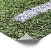 Maßstäbe für den Fußball Poster (Ecke)