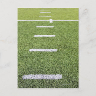 Maßstäbe für den Fußball Postkarte