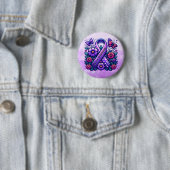 Mast Cell Activation Syndrome MCAS Warrior Button (Beispiel)