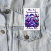 Mast Cell Activation Syndrome MCAS Warrior Button (Insitu)