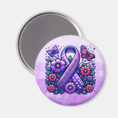 Mast Cell Activation Syndrome MCAS Warrior Magnet (Vorderseite/Rückseite)